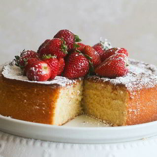 Кекс со сгущенкой