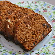 Рецепт Кекс со сгущенным молоком, орехами и изюмом