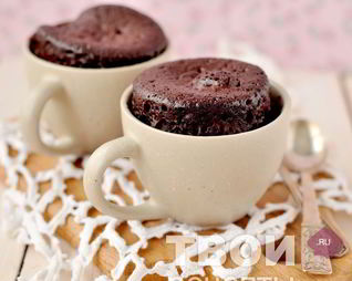 Кекс за 5 минут