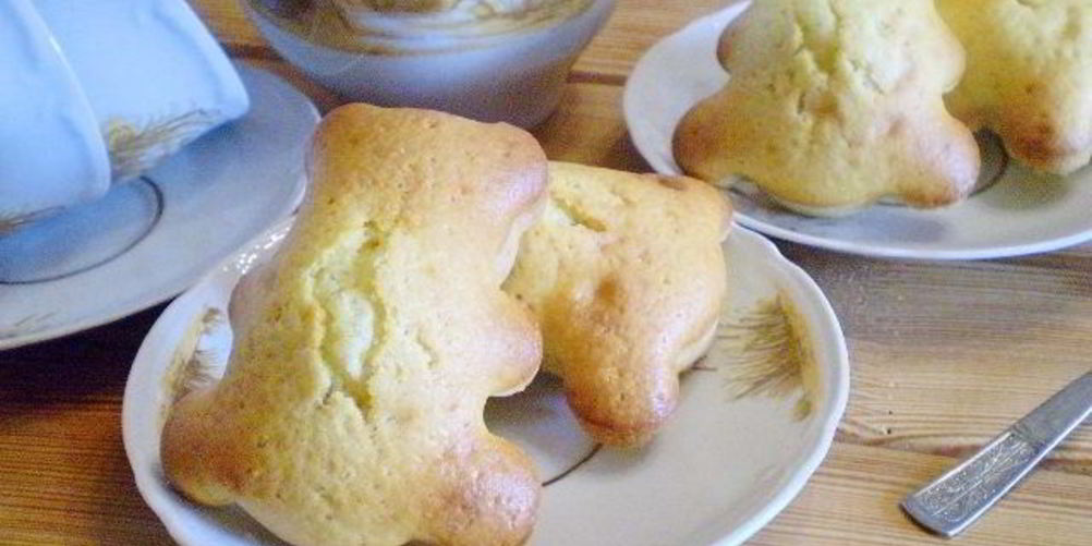 Рецепт кексики на кефире