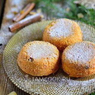 Кексы без молока и кефира