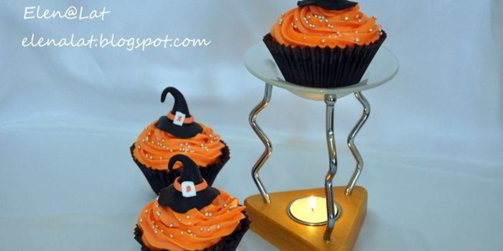 Рецепт кексы два шоколада со сливочным кремом halloween