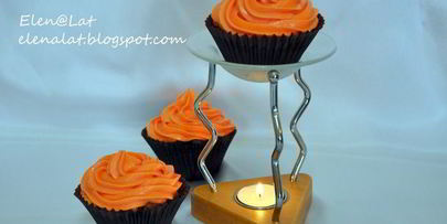 кексы два шоколада со сливочным кремом halloween