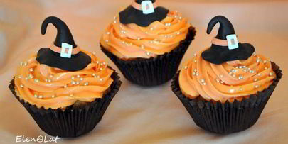 кексы два шоколада со сливочным кремом halloween