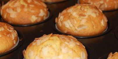 кексы миндаль