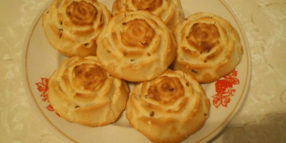 Рецепт кексы розочки