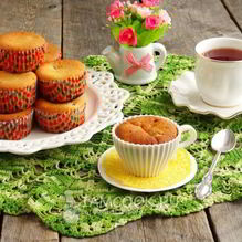 Рецепт Кексы с белым шоколадом и клюквой