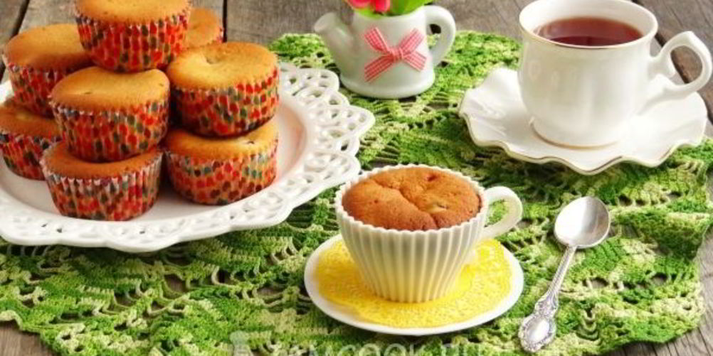 Рецепт кексы с белым шоколадом и клюквой