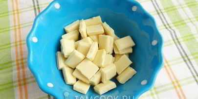 кексы с белым шоколадом и клюквой