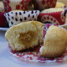 Рецепт Кексы с джемом внутри