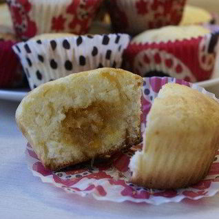 Кексы с джемом внутри