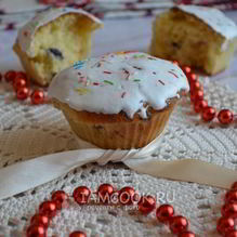 Рецепт Кексы с изюмом на Пасху