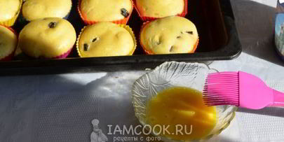 кексы с изюмом на пасху