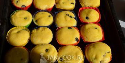 кексы с изюмом на пасху