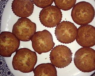 Кексы с орехами