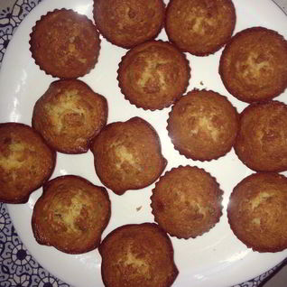 Кексы с орехами