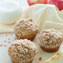 Рецепт Кексы с яблоками