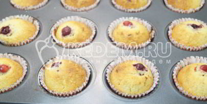 кексы в формочках