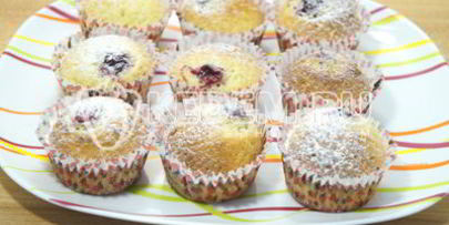 кексы в формочках