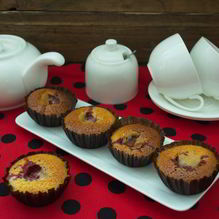 Рецепт Клубничные кексы