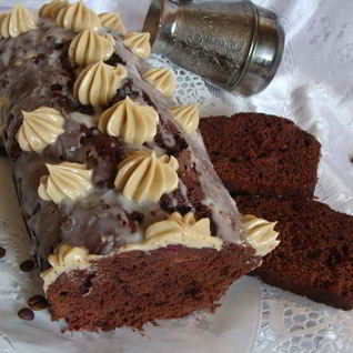 Кофейно-вишневый кекс