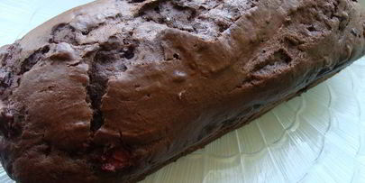 кофейно-вишневый кекс