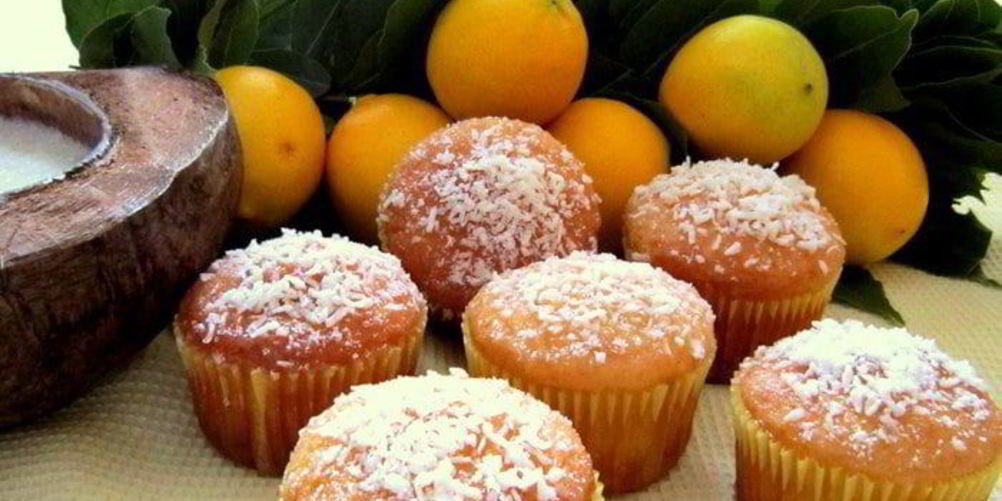 Рецепт лимонно-кокосовые кексы