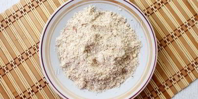 лимонный кекс с грушами и миндалем