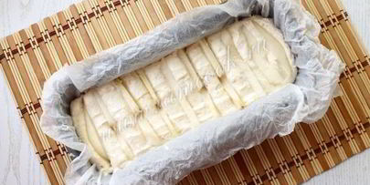 лимонный кекс с грушами и миндалем