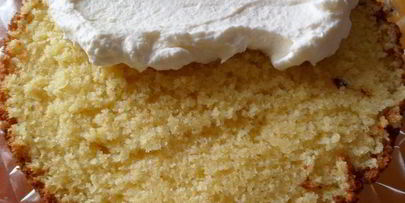 лимонный кекс с мятно-сливочным кремом под шоколадом