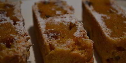 морковно-яблочный кекс