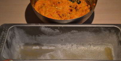 морковно-яблочный кекс