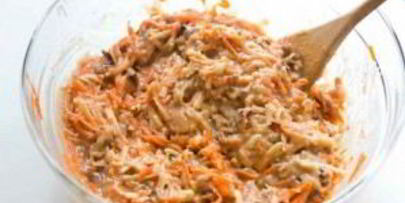морковно-яблочные кексы