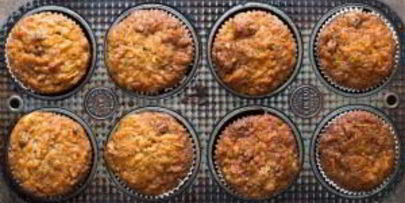 морковно-яблочные кексы