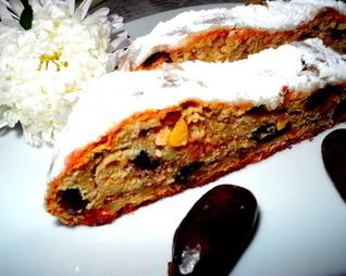 Нежный творожный Штоллен