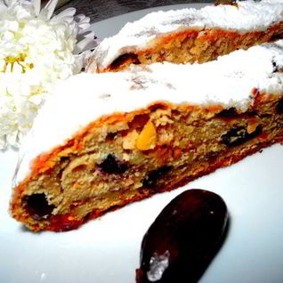 Нежный творожный Штоллен