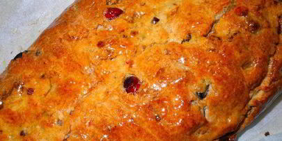 нежный творожный штоллен