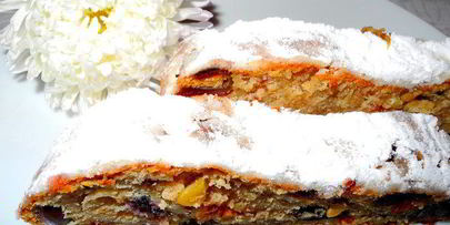 нежный творожный штоллен