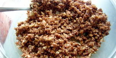 нью-йоркский орехово-шоколадный кекс