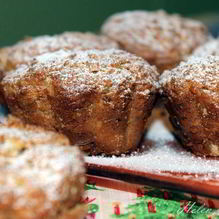 Рецепт Овсяно-творожные кексики-маффины с яблоком