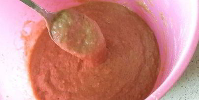 постный кекс с миндалем и брусникой