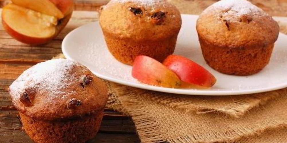 Рецепт постные яблочные кексы