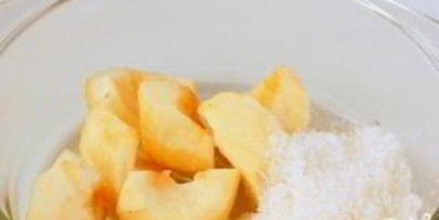 постные яблочные кексы