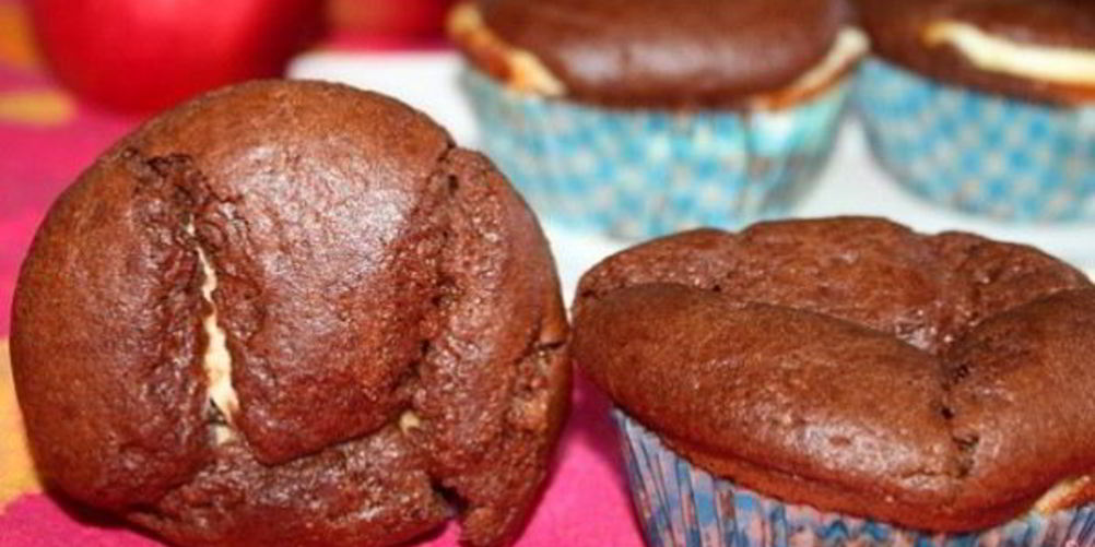 Рецепт шоколадно-творожные кексы