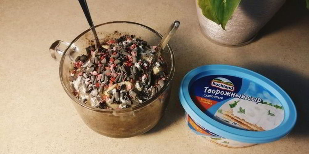 Рецепт шоколадный кекс для двоих