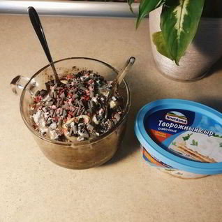 Шоколадный кекс для двоих