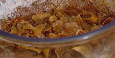 шоколадный кекс с инжиром и имбирем