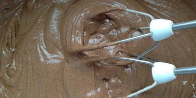 шоколадный кекс с клюквой