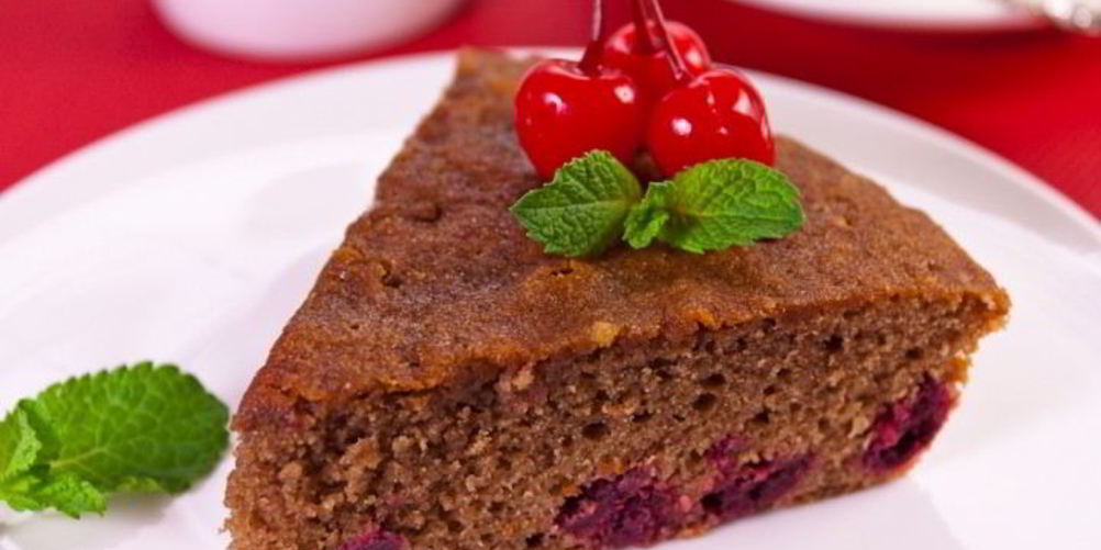 Рецепт шоколадный кекс с вишней