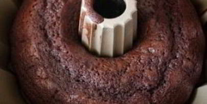 шоколадный кекс со сливочной глазурью